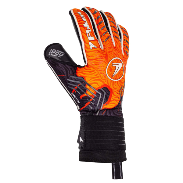 Luva Futebol de Campo Profissional Poker Breath Laranja - Image 4