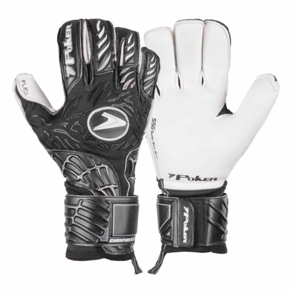 Luva Futebol de Campo Profissional Champion 8 Extended Preta