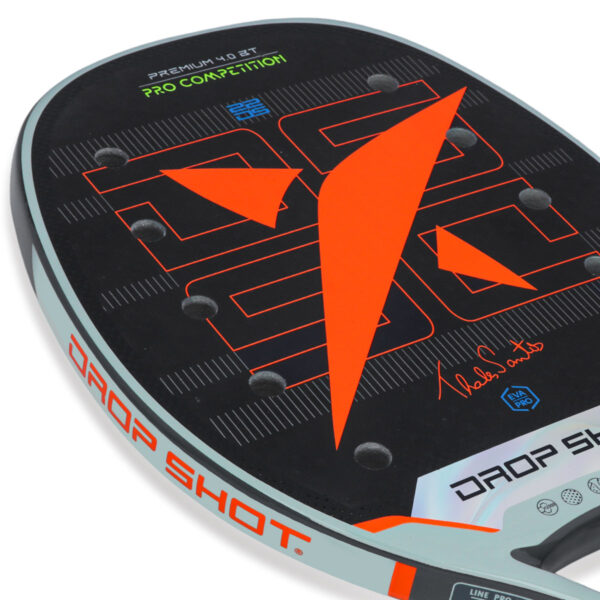 Raquete de Beach Tennis Drop Shot Premium 4.0 Thales Santos 2024 - Image 2