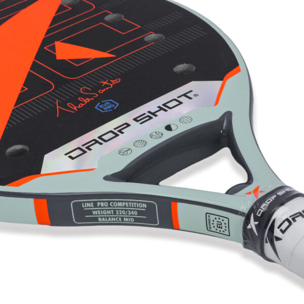 Raquete de Beach Tennis Drop Shot Premium 4.0 Thales Santos 2024 - Image 3