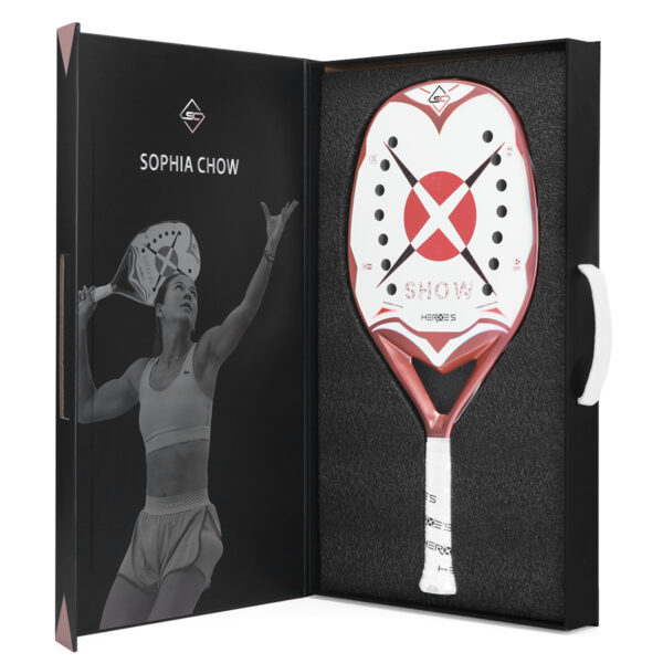 Raquete De Beach Tennis Heroes Show Sophia Chow 2024 - Image 2