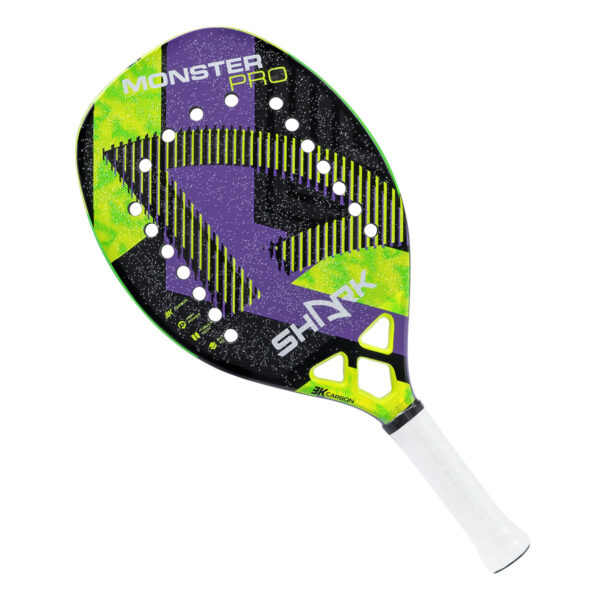 Raquete de Beach Tennis Shark Monster 20mm