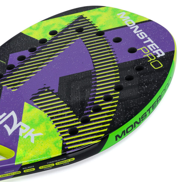 Raquete de Beach Tennis Shark Monster 20mm - Image 2