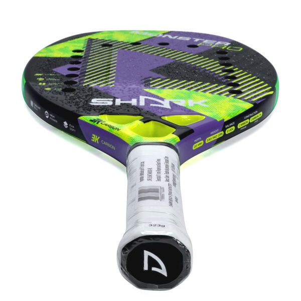 Raquete de Beach Tennis Shark Monster 20mm - Image 6