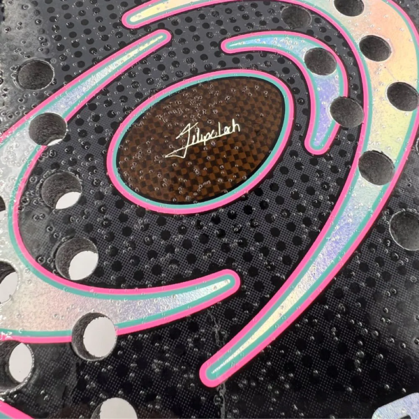 Raquete de Beach Tennis Vision Gold Carbon 3K Titanium 2025 - Image 3