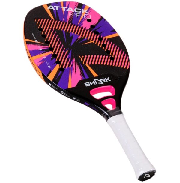 Raquete de Beach Tennis Shark Attack 2024 - Image 5