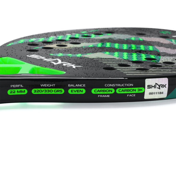 Raquete de Beach Tennis Shark Predator Pro 22mm - Edição Limitada - Image 6